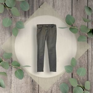 Loft Hunter Green Modern Skinny Pants